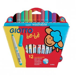 GIOTTO BE-BE SUPER MARCADORES CX. 12 UDS.