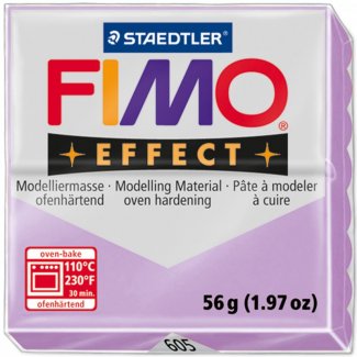 MASSA DE MODELAR FIMO EFFECT 56G. LARANJA TRANSLUCIDO