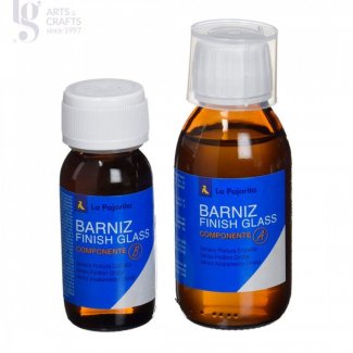 KIT VERNIZ GLASS 180ML (120ML A + 60ML B)