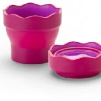 COPO LAVA PINCEIS FABER CASTELL AZUL