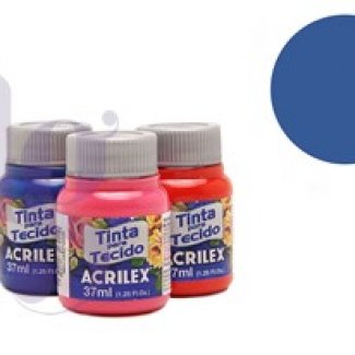 TINTA TECIDO 37ML AZUL ULTRAMAR 04140543  ACRILEX