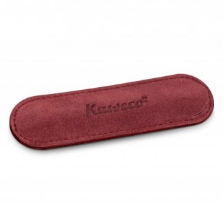 KAWECO ECO VELOUR BORDEAUX 1 PEN POUCH SPORT