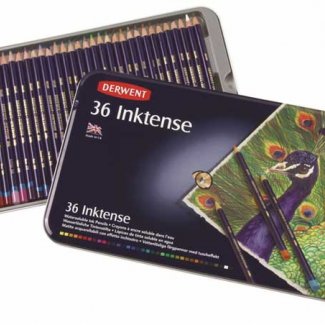 CAIXA METAL 12 LAPIS INKTENSE DERWENT