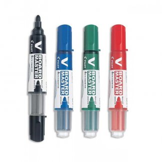 MARCADOR  V-BOARD MASTER BEGREEN  M VERMELHO
