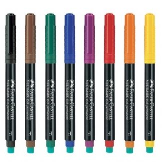MARCADOR MULTISUPERFICIE FABER CASTEL PRETO( M )