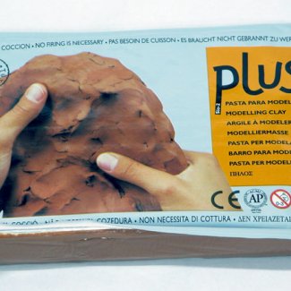 ARGILA NATURAL P/MODELAR PLUS 10KG BRANCA