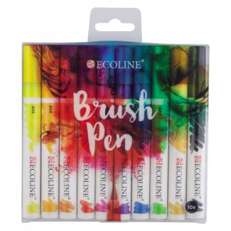 CONJUNTO DE MARCADORES ECOLINE TALENS - 10 UNID.