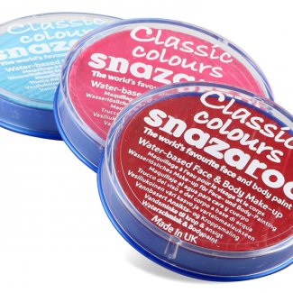 PINTURA FACIAL SNAZAROO AZUL CELESTE 18ML