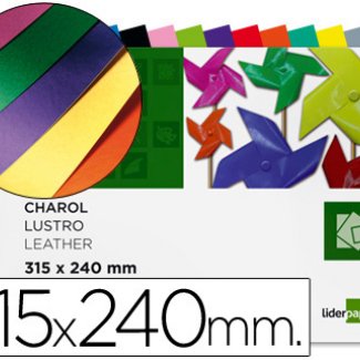 BLOCO PAPEL LUSTRE CORES SORTIDAS 315X24MM-10FLS