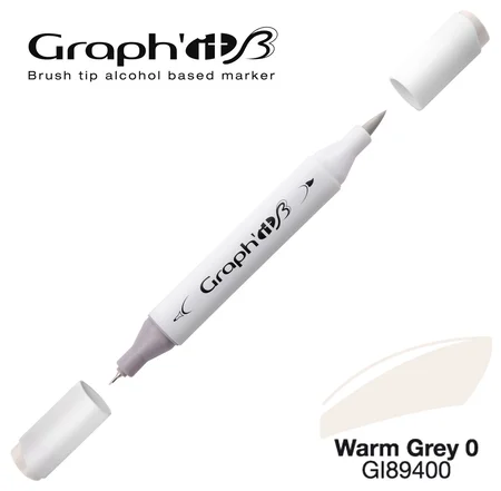 GRAPH`IT BRUSH 9400 - WARM  GREY 0
