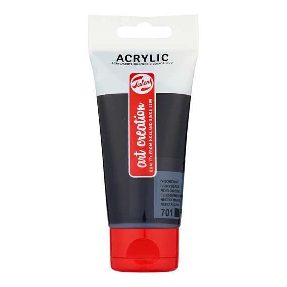 ACRILICO 75ML PRETO MARFIM 701 ARTCREATION