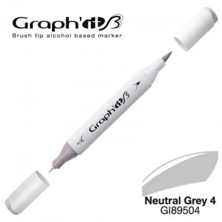 GRAPH`IT  BRUSH 9504 - NEUTRAL GREY 4