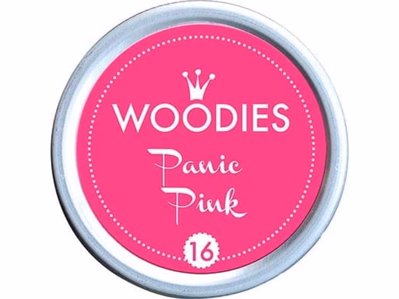 ALMOFADA CARIMBO WOODIS PINK 16