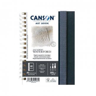 BLOCO AQUARELA ART BOOK  A5 20 FOLHAS 300GR CANSON