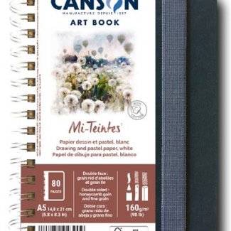 BLOCO DESENHO MI - TEINTES ART BOOK A5 160GR CANSON
