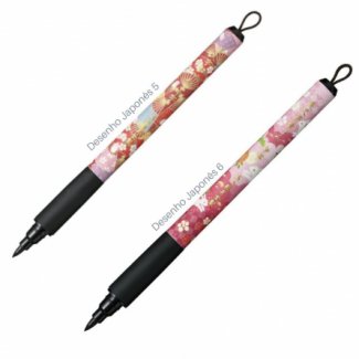 CANETA BIMOJI DESENHO JAPONÊS 6 KURETAKE
