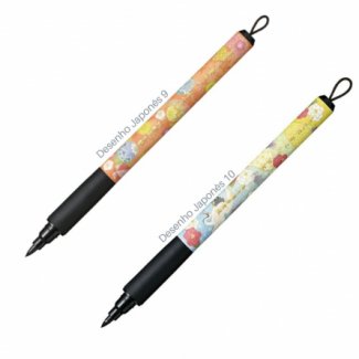 CANETA BIMOJI DESENHO JAPONÊS 10 KURETAKE