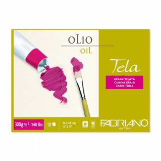 BLOCO TELA PARA OLEO 10 FLS 300GR 42X56CM