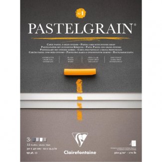 BLOCO PASTELGRAIN CORES SORTIDAS 30X40 CM 12 FLS 360G