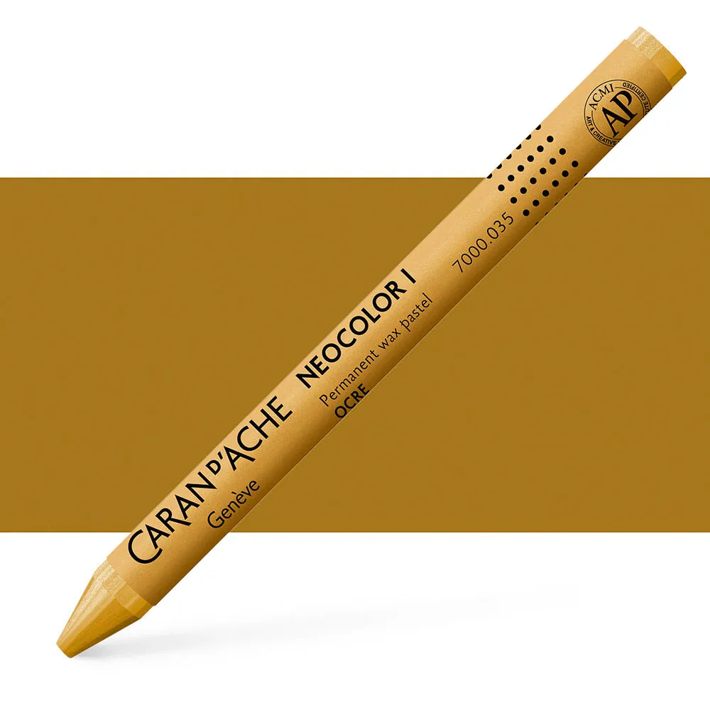 LÁPIS DE CERA NEOCOLOR I  OCRE CARAN D´ ACHE
