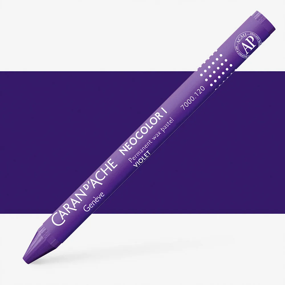 LÁPIS DE CERA NEOCOLOR I VIOLETA CARAN D´ ACHE