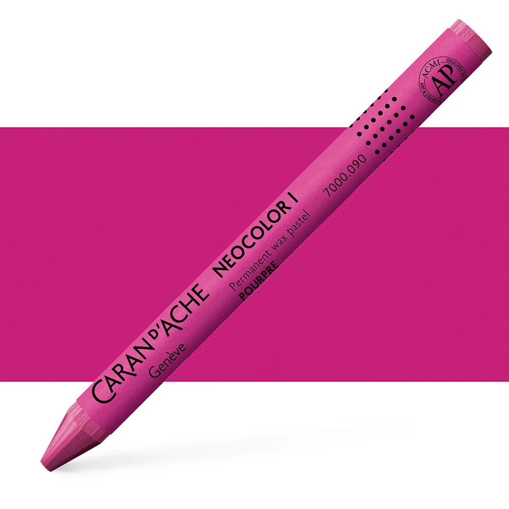 LÁPIS DE CERA NEOCOLOR I  PURPLE CARAN D´ ACHE