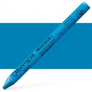 LÁPIS DE CERA NEOCOLOR I  AZUL COBALTO CARAN D´ ACHE