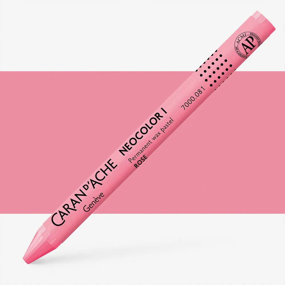 LÁPIS DE CERA NEOCOLOR I ROSA CARAN D` ACHE