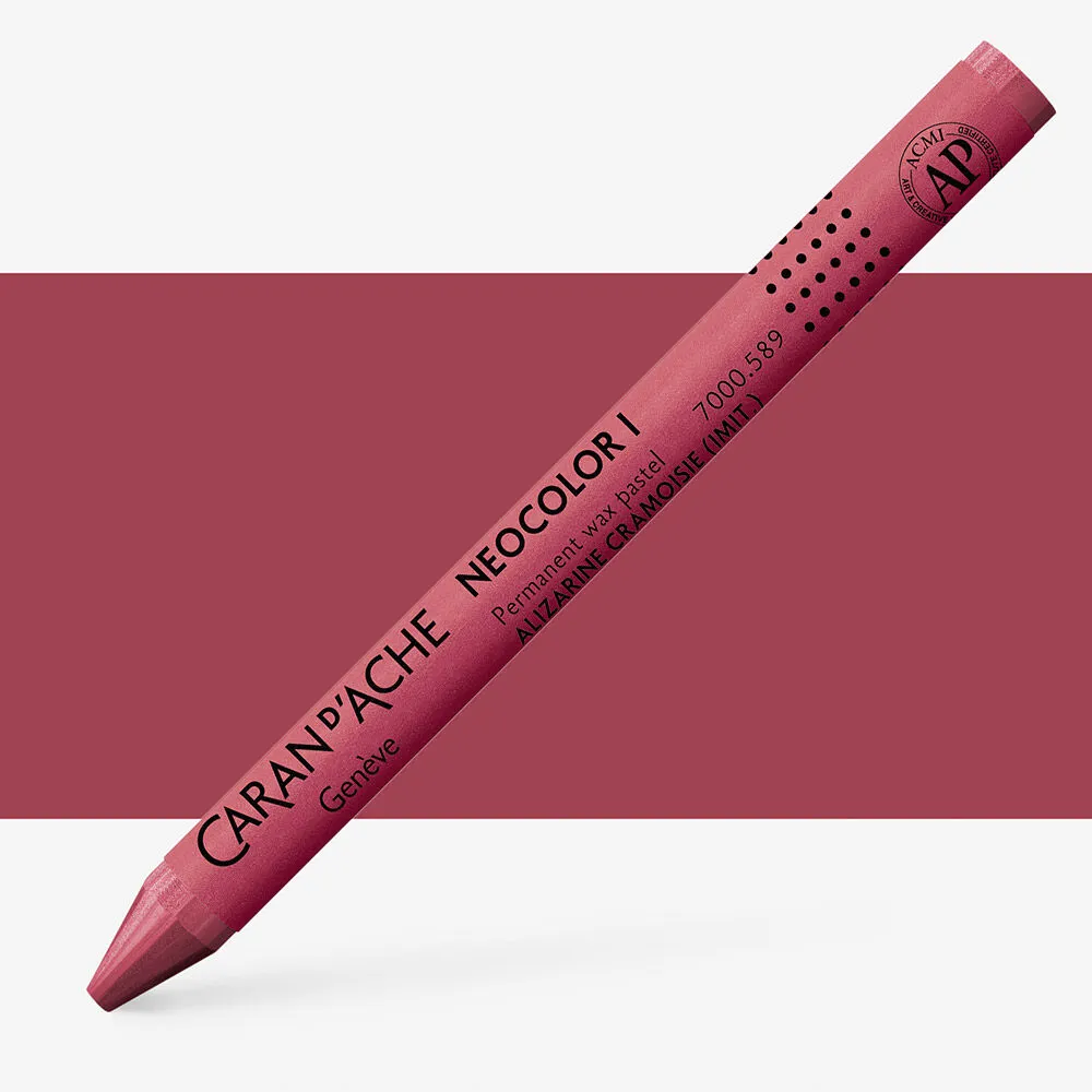 LÁPIS DE CERA NEOCOLOR I  KARMESIN CARAN D´ ACHE