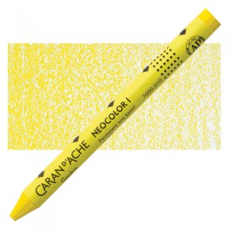 LÁPIS DE CERA NEOCOLOR I  AMARELO CARAN D´ ACHE