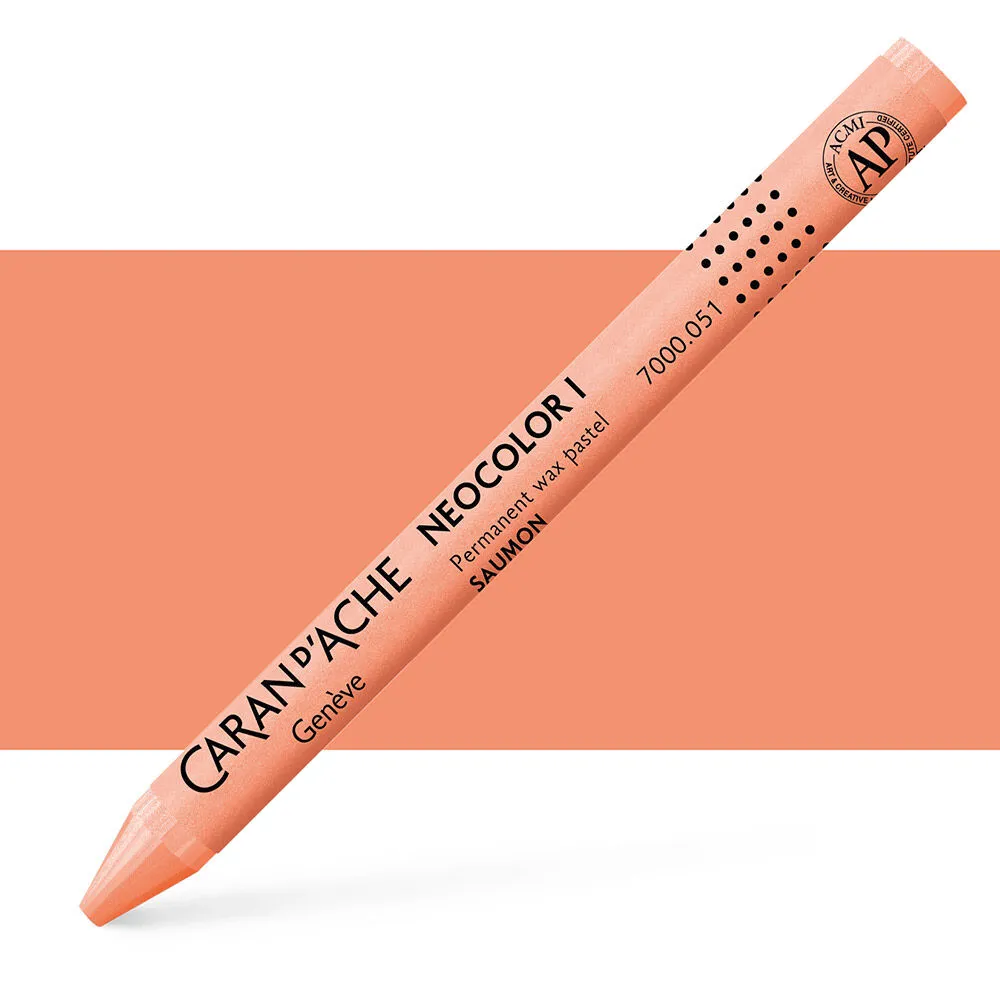LÁPIS DE CERA NEOCOLOR I SALMÃO CARAN D´ ACHE