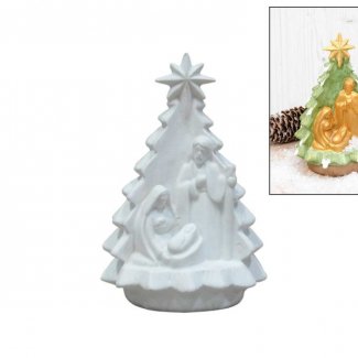 PRESEPIO C/PINHEIRO 18CM