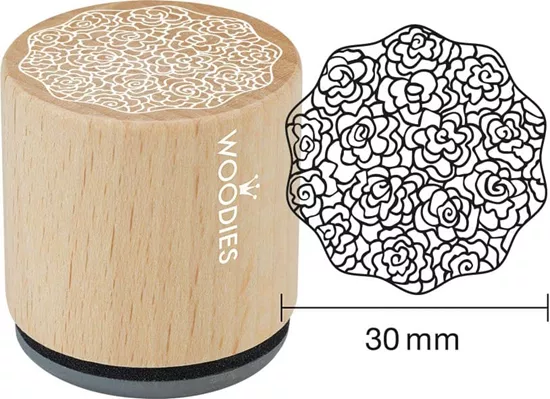 CARIMBO DE MADEIRA CASAMENTO ORNAMENTO WOODIES