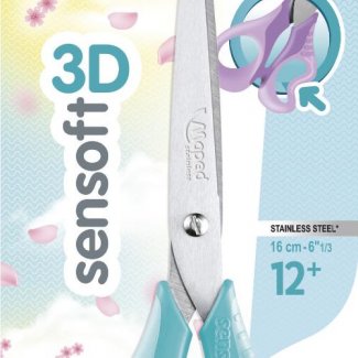 TESOURA SENSOFT PASTEL 16 CMS