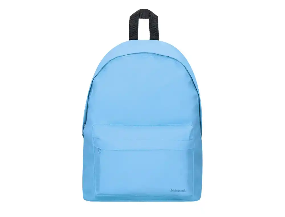 MOCHILA ESCOLAR LIDERPAPEL 400X125X300MM AZUL
