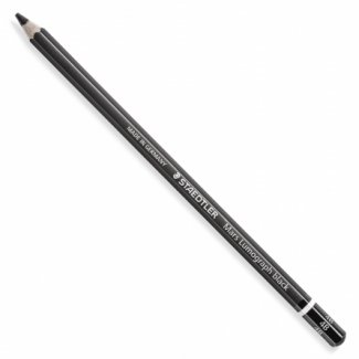 LÁPIS GRAFITE MARS LUMOGRAPH PRETO 8B