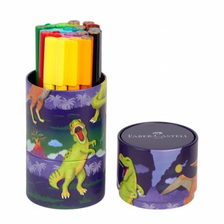CAIXA GIRATORIA C/20 MARCADORES CONNECTOR  FABER CASTELL