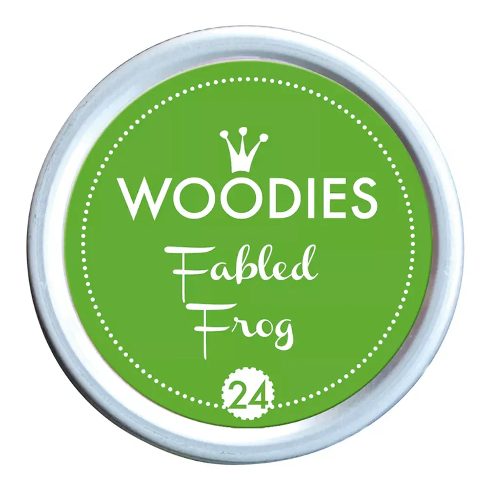 ALMOFADA CARIMBO WOODIS FROG 24