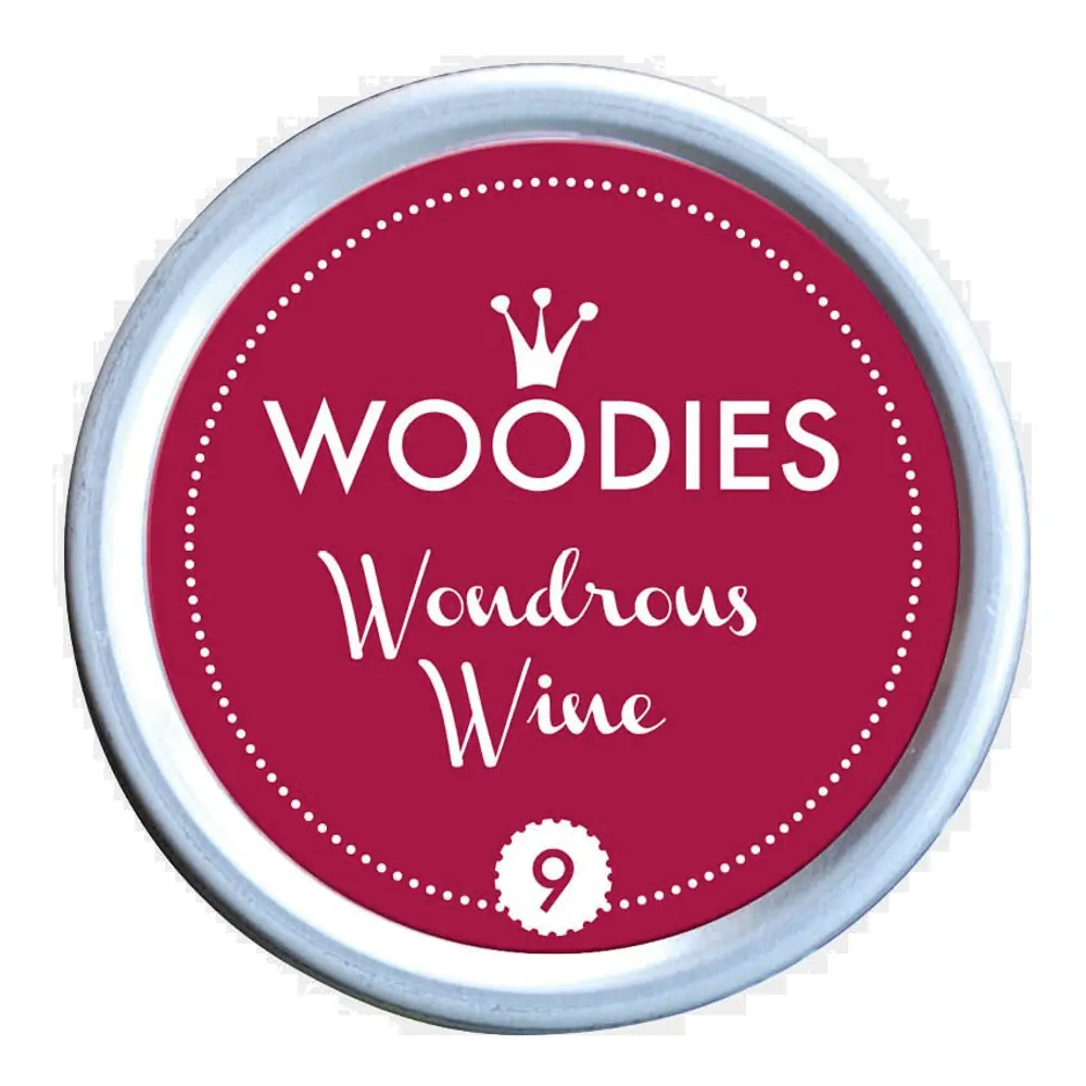 ALMOFADA CARIMBO WOODIS WINE 9