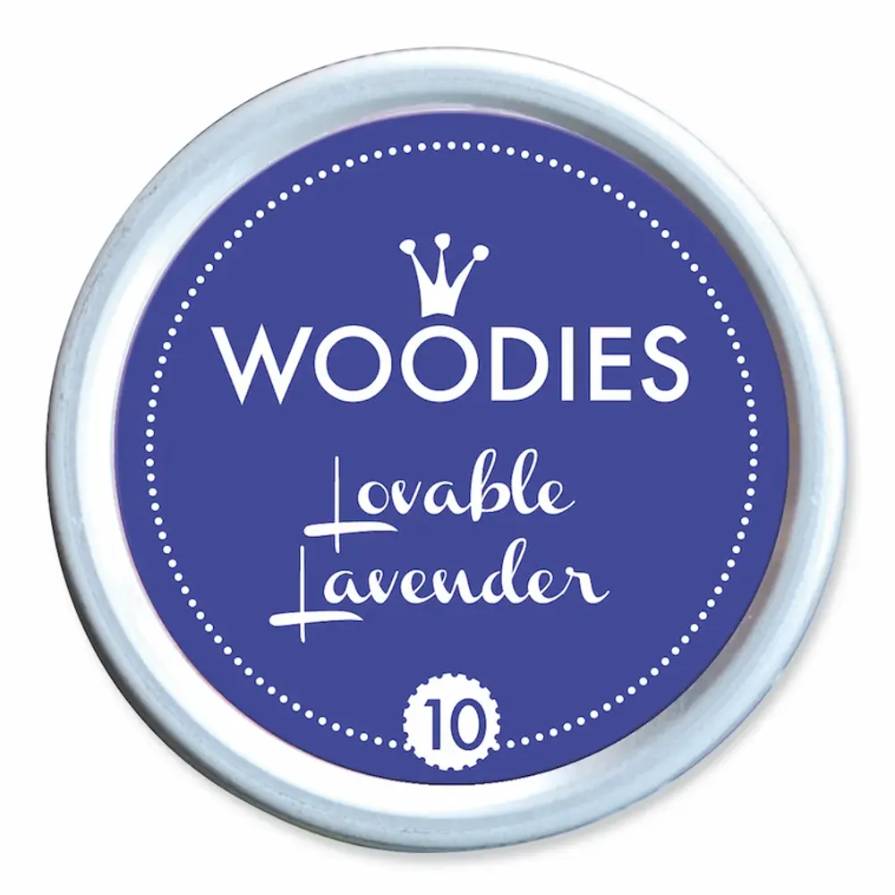 ALMOFADA CARIMBO WOODIS LAVANDER 10
