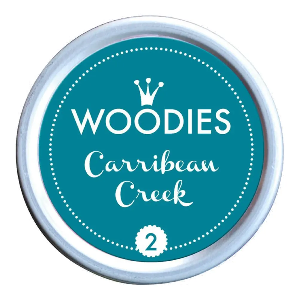 ALMOFADA CARIMBO WOODIS CARRIBEAN CREEK 2
