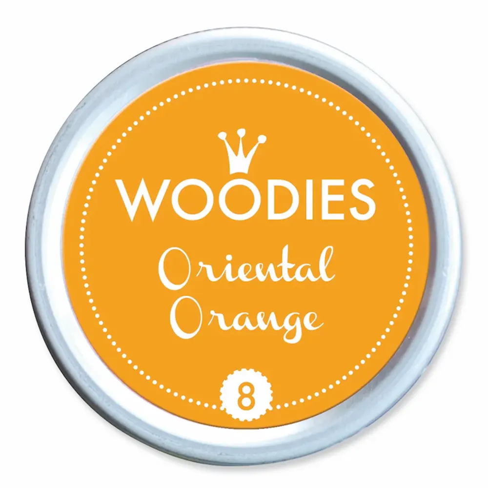 ALMOFADA CARIMBO WOODIS ORIENTAL ORANGE 8