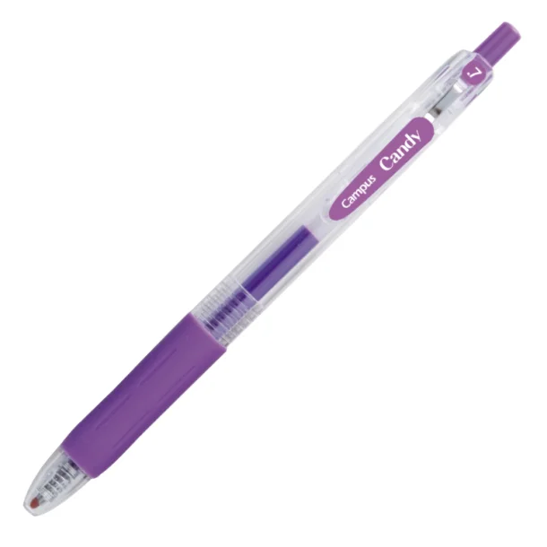 CANETA DE GEL CANDY 0,7 VIOLETA