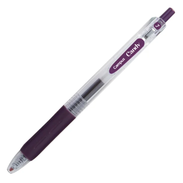 CANETA DE GEL CANDY 0,7 PURPURA