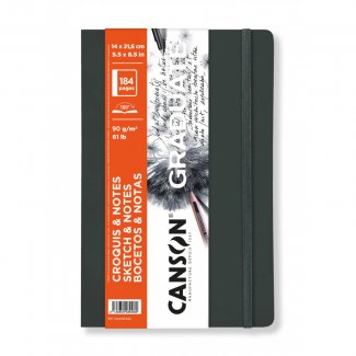 BLOCO GRADUATE 14X21,6CM 90G CANSON