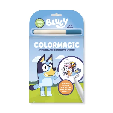 LIVRO COLORMAGIC BLUEY