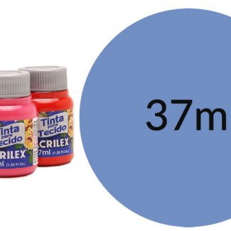 TINTA TECIDO 37ML AZUL CARIBE  04140560  ACRILEX