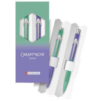 CONJUNTO ESFEROGRAFICA + LAPISEIRA 0,5MM 849/844  CARAN D´ ACHE