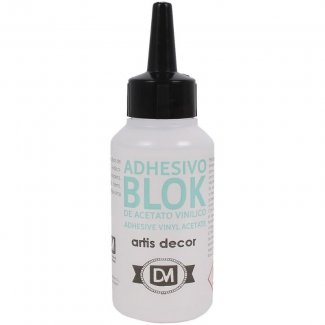 COLA TRANSPARENTE UNIVERSAL BLOK 125 GR ATIS DECOR