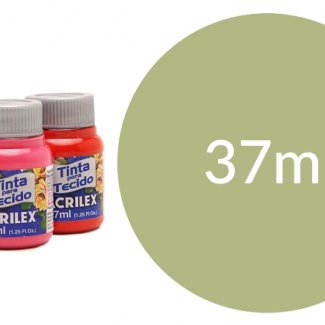 TINTA TECIDO 37ML VERDE MUSGO CLARO 926 ACRILEX